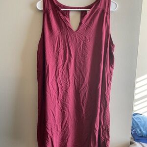 Old Navy Dress, Women’s XL Wine Red Colored Sleeveless
